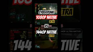 Cyberpunk 2077 | 1080p Ultra vs 1440p Ultra Native | RX 9060 XT 16GB