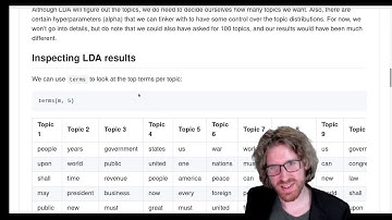 LDA Topic modeling in R