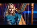 Relaxing Background Music 😌 Heavenly Harp Music for Stress Relief &amp; Peace