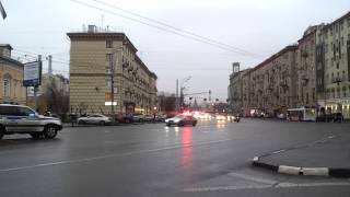 Перекрытие Большая Якиманка. 12.11.2012