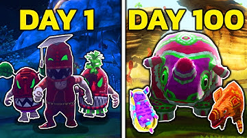 I Spent 100 Days In Viva Piñata Trouble In Paradise (BEST Sequel Game Ever?!)