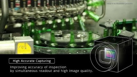 Global shutter image sensors in machine vision applications