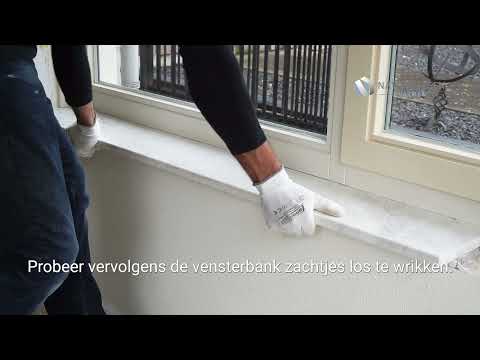 Video: Word vensterbanke met vensters vervang?