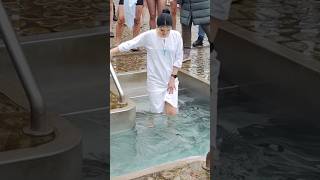 Winswim Ice Bath In Bikini Крещение Del Bautismo Epiphany Baptism