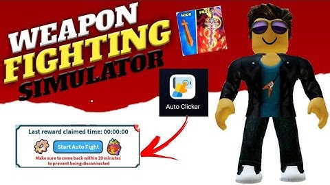 I am using a auto click (how I auto fight more than 20min ) watch now