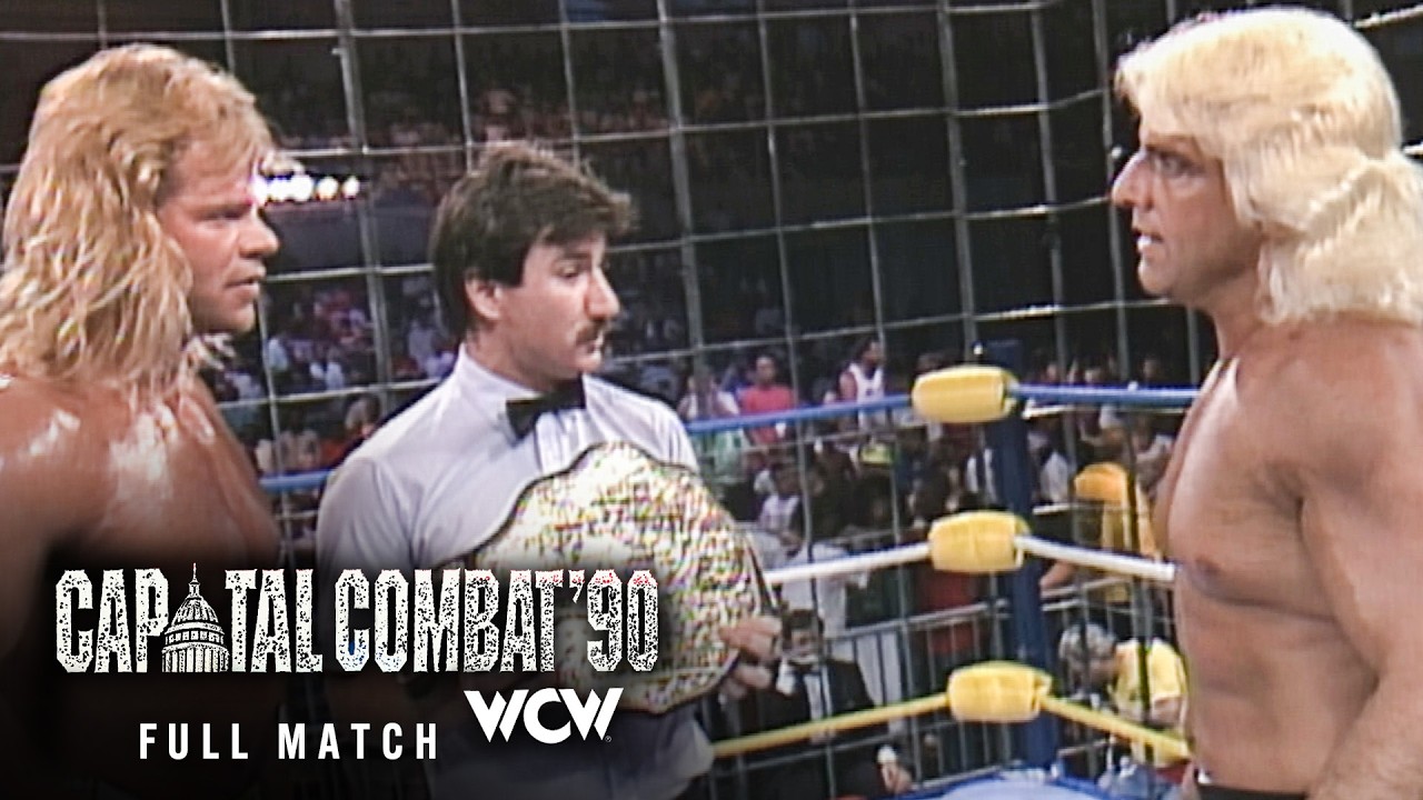 FULL MATCH: Ric Flair vs. Lex Luger | NWA World Title Steel Cage