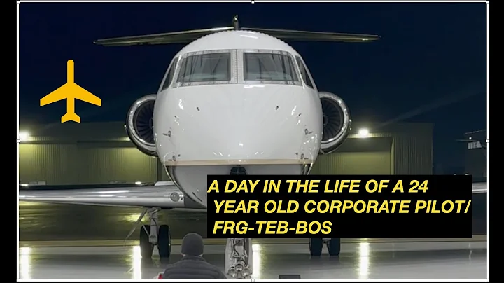 DAY IN THE LIFE OF A 24 YEAR OLD CORPORATE PILOT