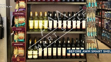 AWM Smart Shelf and Diageo Before and After Video