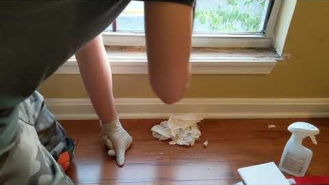 DIY Interior Window Sill Repair Save money $ Part 3: Installation Siltech Pre Fabricated Window Sill