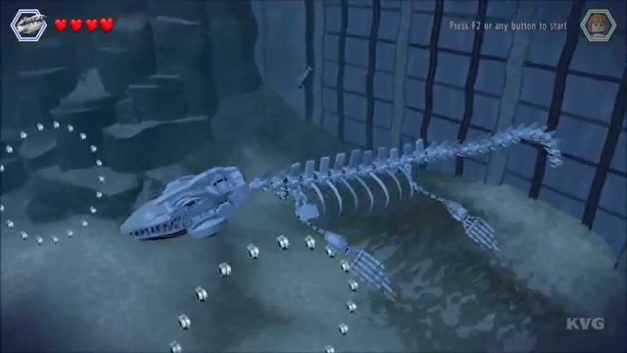 Mosasaurus Skeleton Free Roam Gameplay 