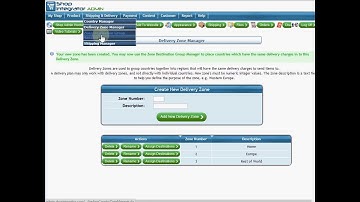 ShopIntegrator shopping cart store admin tutorial introduction to shipping plans
