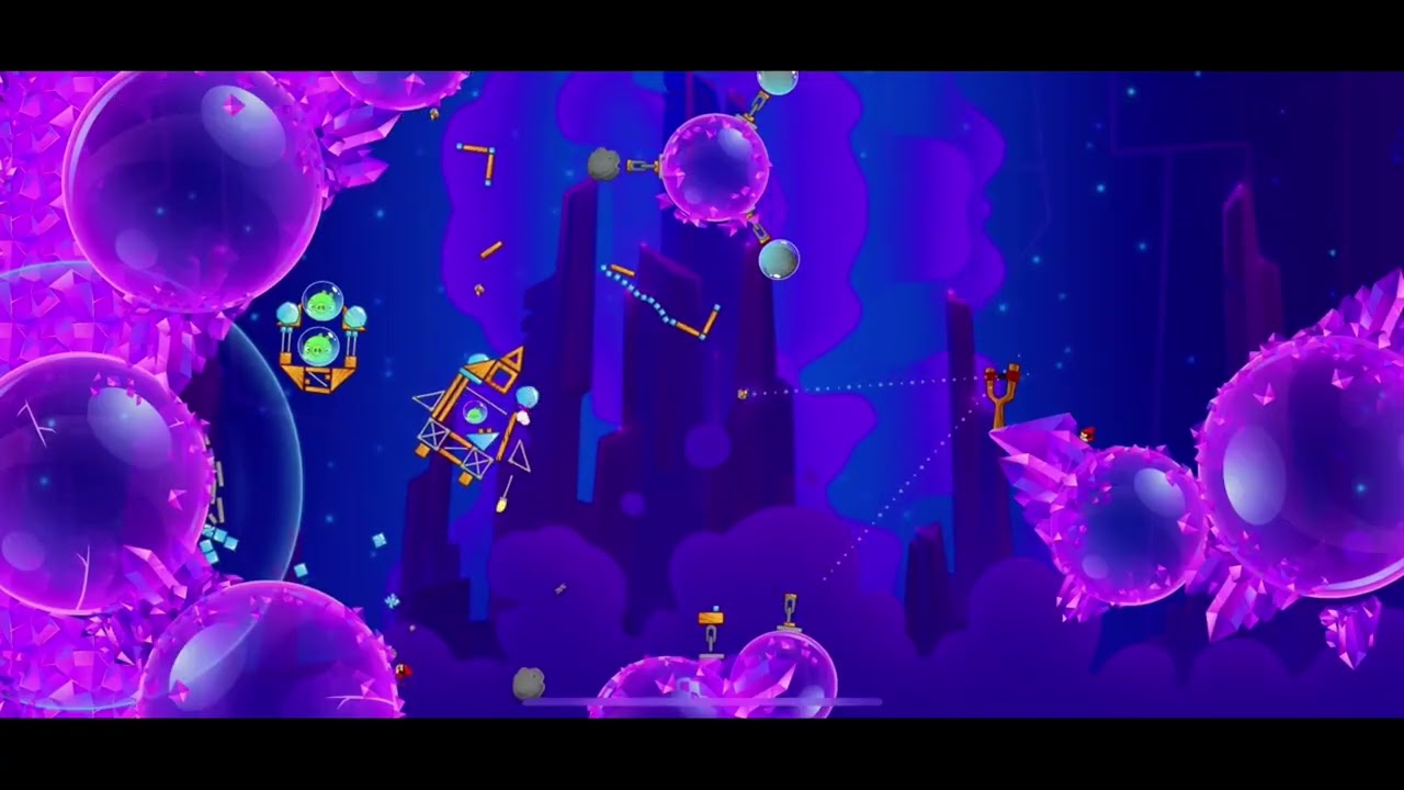 Angry Birds Reloaded Space Cosmic Crystals (MW) Boss Battle