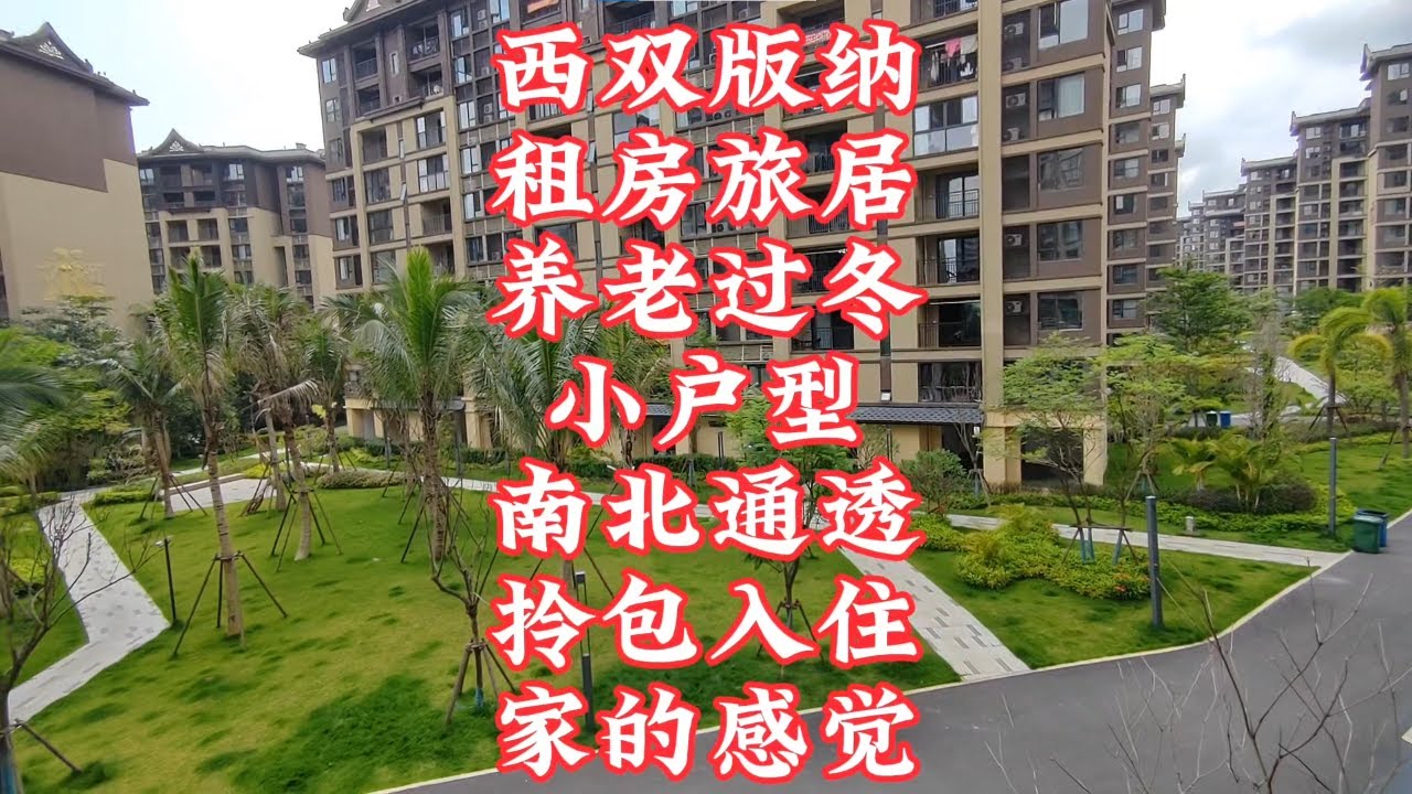 【小龙在版纳】西双版纳，租房旅居养老过冬，小户型，拎包入住。2024-6-19 - YouTube