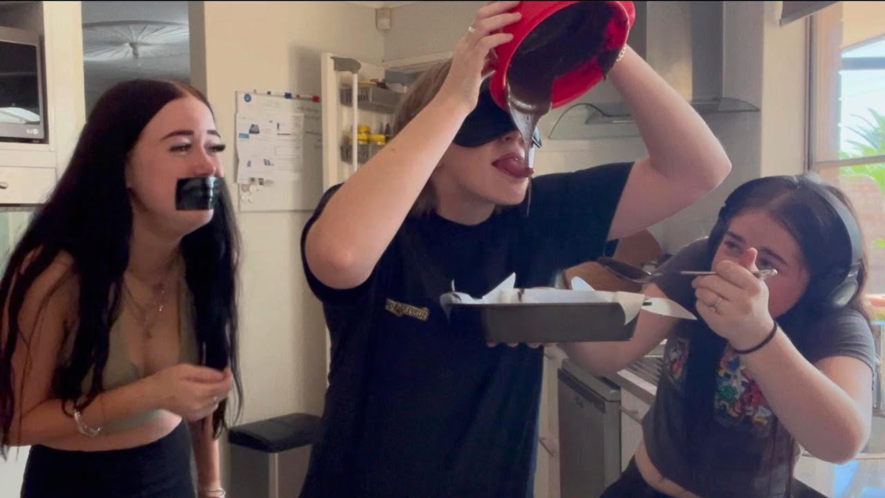 Deaf, Mute, Blind baking with Haylee