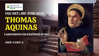 Famous UGC NT/JRF JUNE 2025|| THOMAS AQUINAS|| FIVE PROOFS FOR THE EXISTENCE OF GOD|| FAITH & REASON || Net Worth