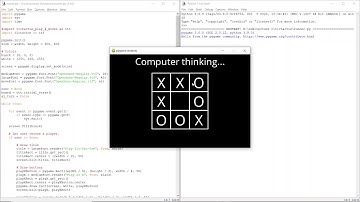 CS50 Introduction to Artificial Intelligence with Python: Project 0 -- Tic Tac Toe