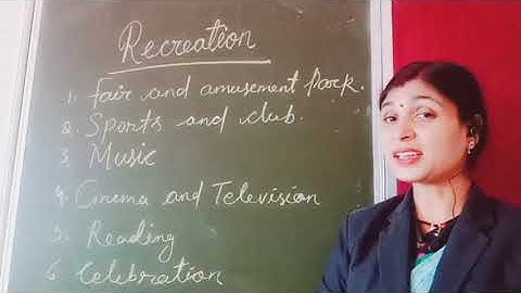 Class-3    EVS    Recreation  part-3