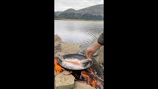 Odun Ateşinde Sazan Tava 🐟- Wood fire carp pan