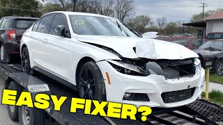 I bought a Salvage BMW 340i for a Quick Rebuild
