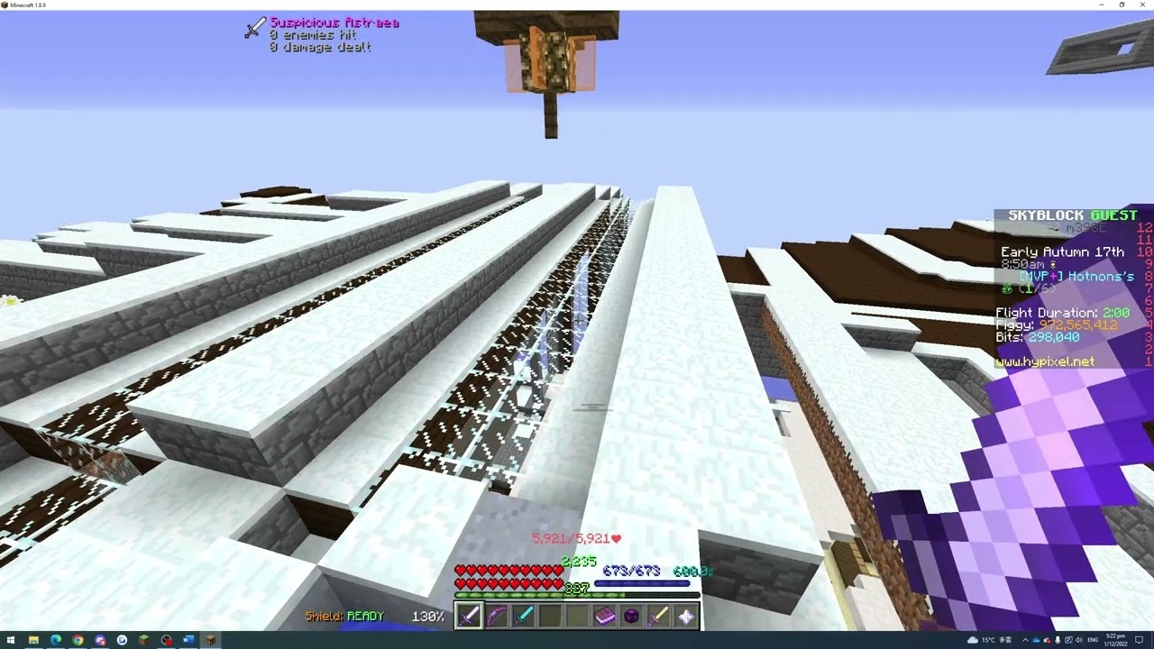 Hypixel Clip 124 -- 1400th Daily Reward Streak