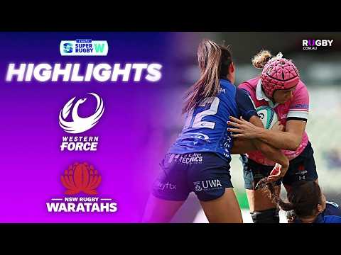 Western Force v Waratahs Highlights | Semi Final | Swyftx Super Rugby Women's 2026