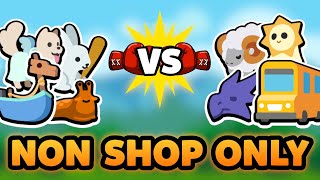 Super Auto Pets but we can only use NON SHOP PETS screenshot 2