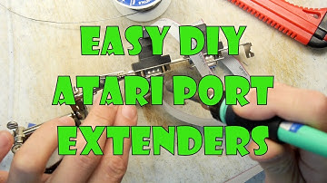 DIY Atari ST Joystick Extensions