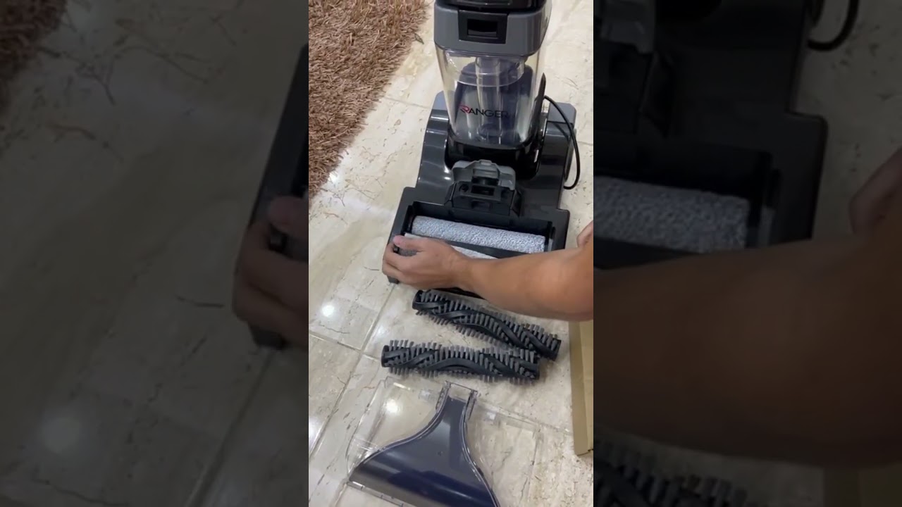 رينجر-Ranger مكنسة غسيل السجاد- طريقة التركيب والاستخدام