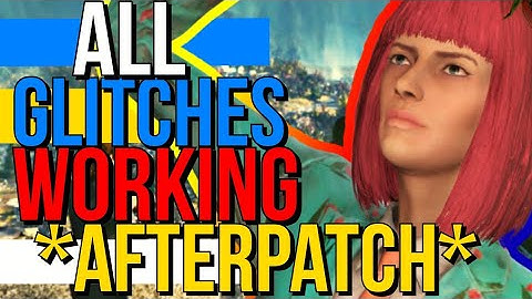 Fallout 76 All Glitches Working After Patch! *Update* C.A.M.P. Object Duplication Glitch Works!