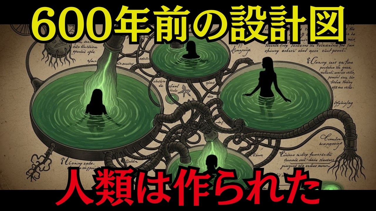 ヴォイニッチ手稿の正体がヤバすぎた…AIが導き出した「人類栽培マニュアル」【ミステリー 怖い話】