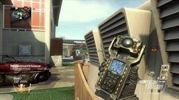Call of Duty  BLACK OPS 2   TEAM SPAWN TRAP GLITCH NUKETOWN 600+