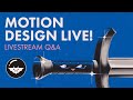 Motion Design Live Q&A - Mograph Livestream