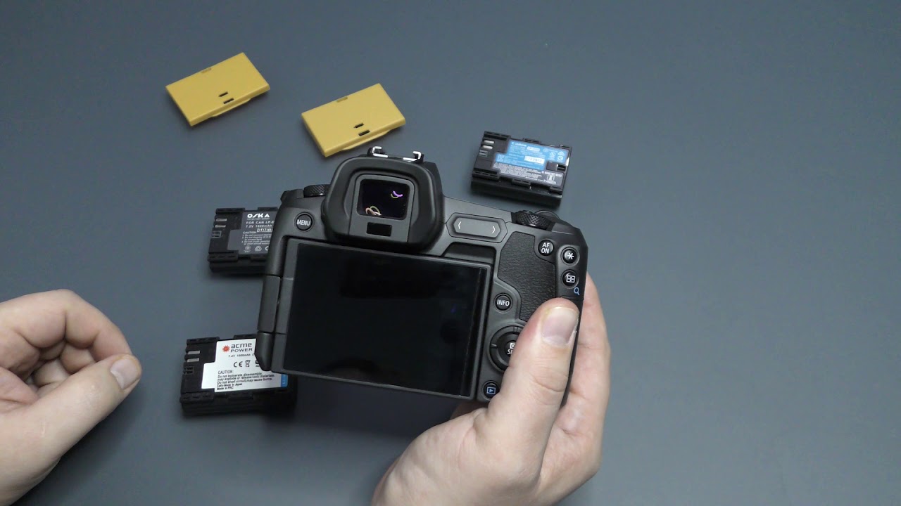 Аккумулятор canon eos r