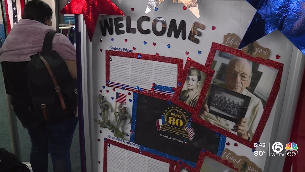 World War II veterans fly back to Normandy ahead of 80th D-Day ...