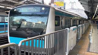 E233系1000番台サイ182編成 京浜東北・根岸線各駅停車大宮行き 関内駅発車