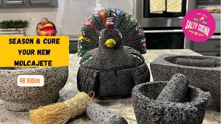 How to Cure and Season A Molcajete  Mortar & Pestle