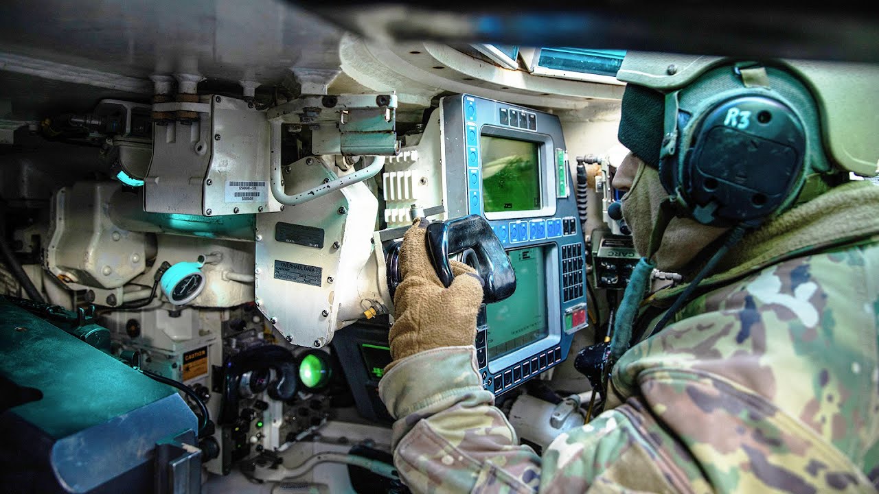 Inside the M1 Abrams – POV of Driver, Loader, Gunner & Commander [Training] (video)