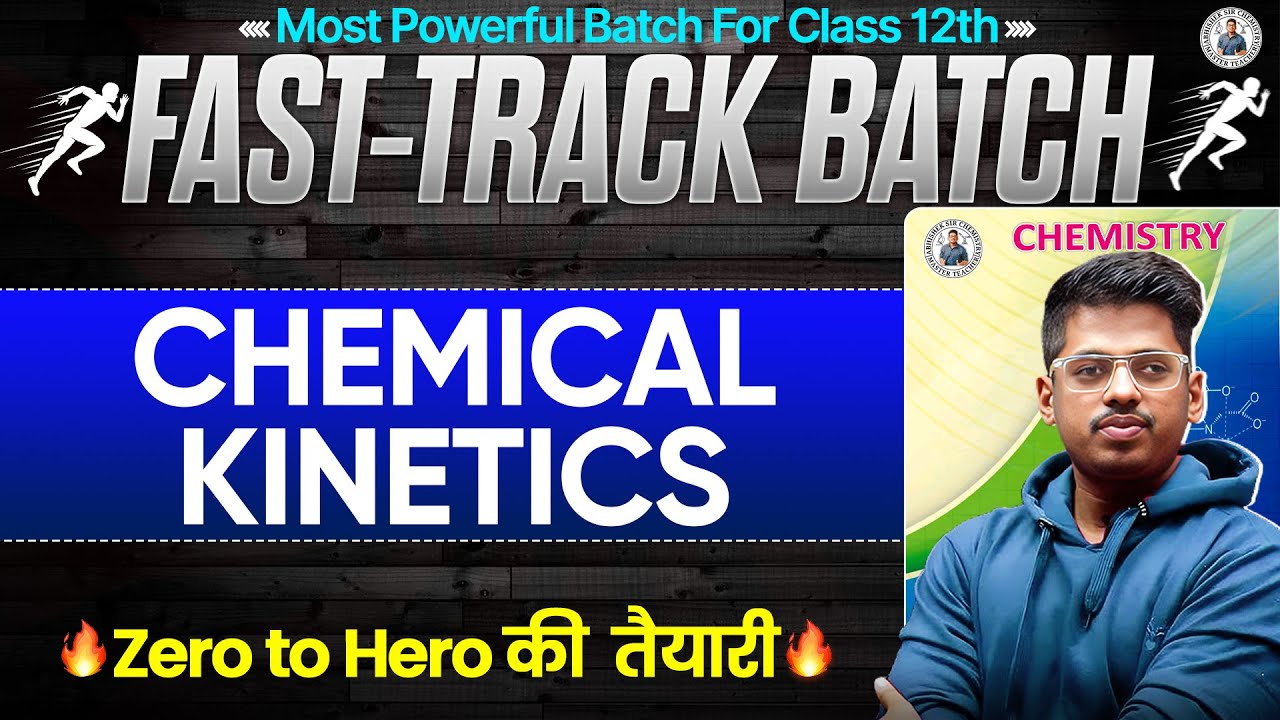 ⚡Fast -🏃‍♂️ Track⚡ Batch || 6. Chemical Kinetics Demo + PYQs || L-1 By :- Abhishek Sir Chemistry ASC