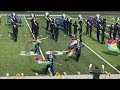 Colorguard at Lake Ridge HS contest region 5