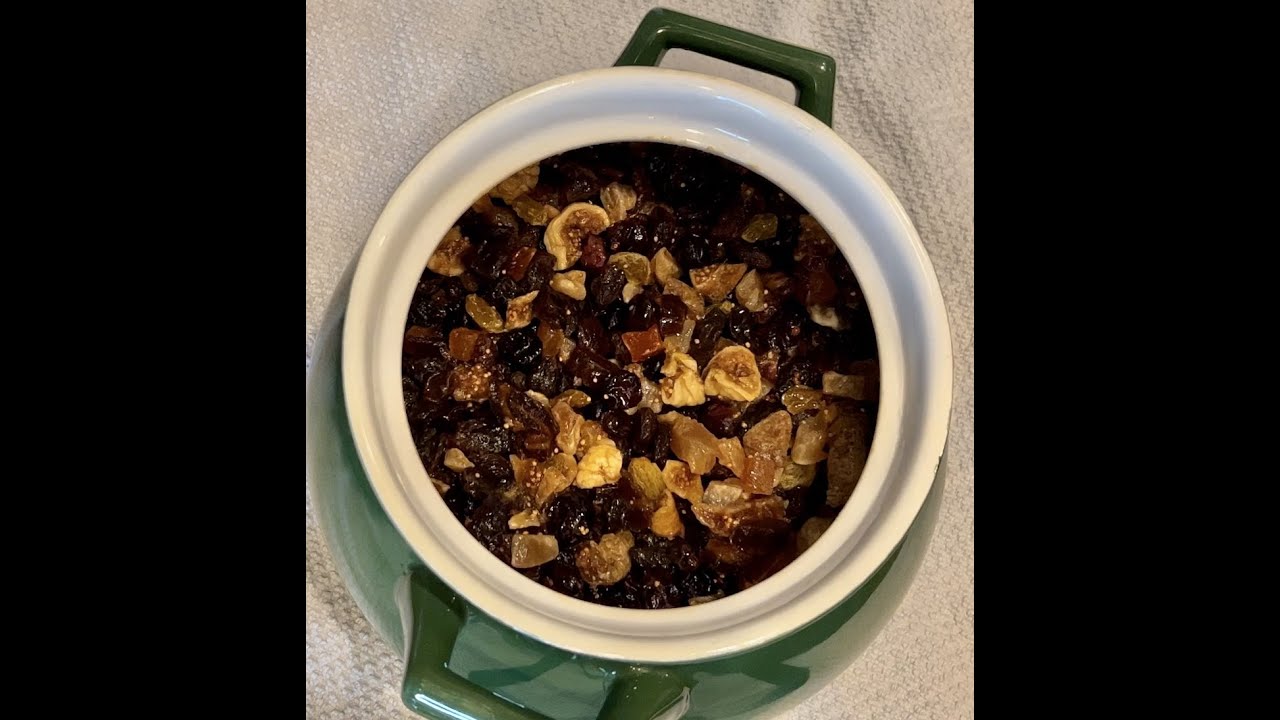 How to soak dry fruits in Rum for Christmas Fruit Cake/Christmas Plum CakeSapna’s
