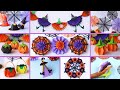 10 Easy Halloween Decoration Ideas 2022 |  DIY Halloween Crafts Ideas | Origami Halloween Crafts