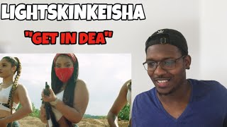 LightSkinKeisha - Get In Dea (Official Music Video) | REACTION