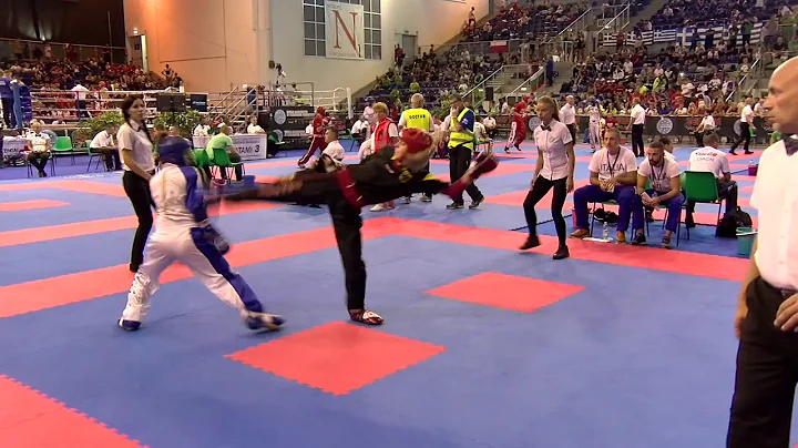 Miriam Gallaro v Kiara Mager WAKO World Championsh...