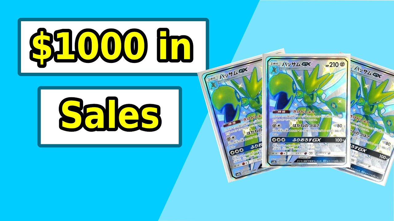 How to make $1000 in Pokemon sales in 24 hours | Selling Tips and Tricks | Pokemon Business