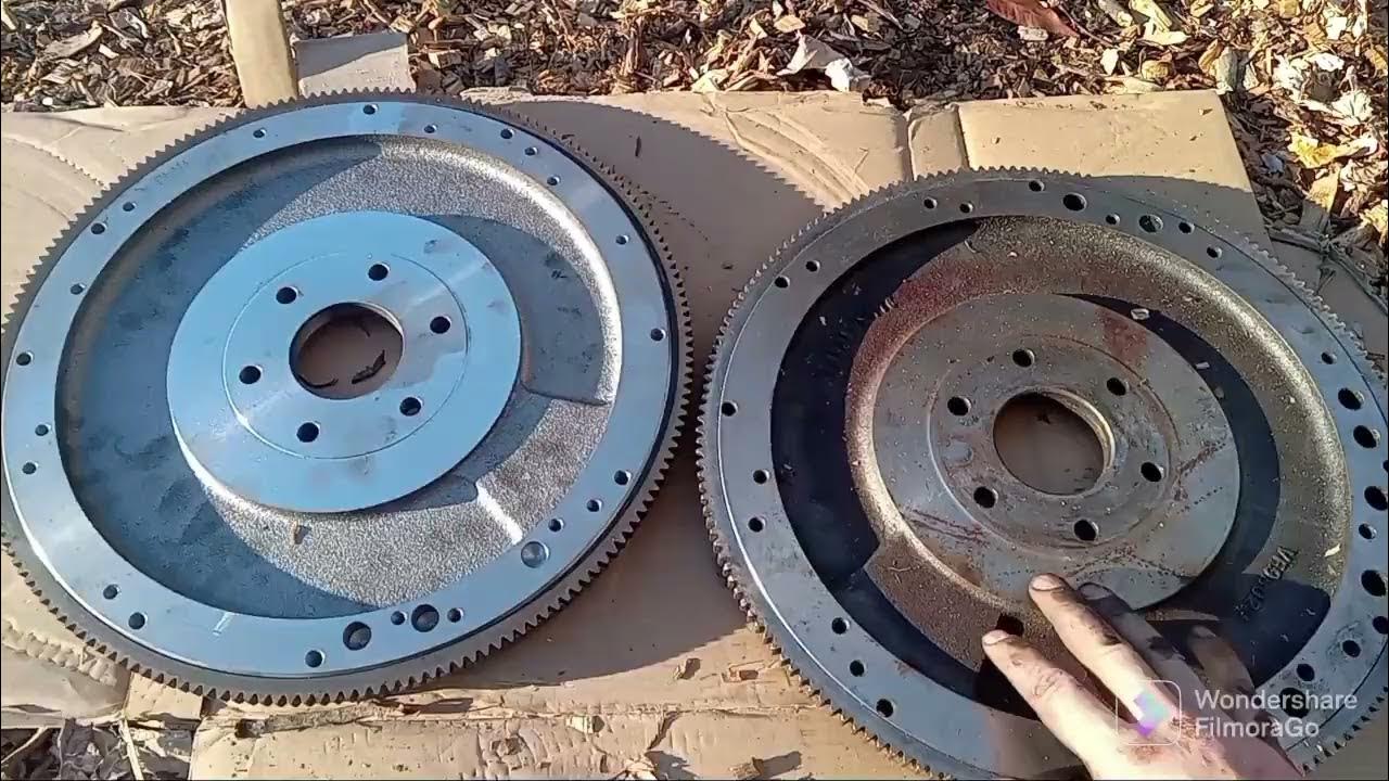 replacing flywheel on 1986 ford f350 YouTube