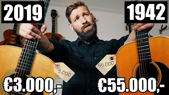Same guitars... BUT ONE IS 55.000!