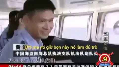Tàu kiểm ngư Trung Quốc đuổi ngư dân Việt Nam bị chửi sml
