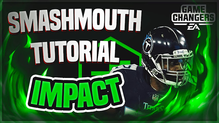 SMASHMOUTH SCHEME ABILITY TUTORIAL - SEE IMPACT GAMEPLAY IN THE NEW SEASON OF MADDEN MOBILE