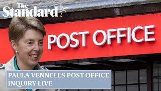 Post Office Inquiry LIVE: Watch former CEO Paula Vennells give evidence