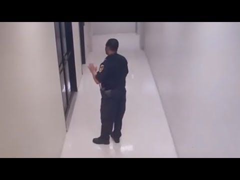 Security Guard Seen Talking To A Ghost By Co-Worker In Houston, Texas